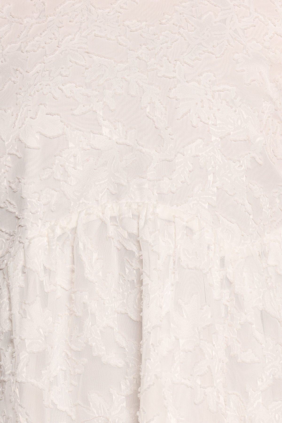 Giselle Mini Dress - White Floral