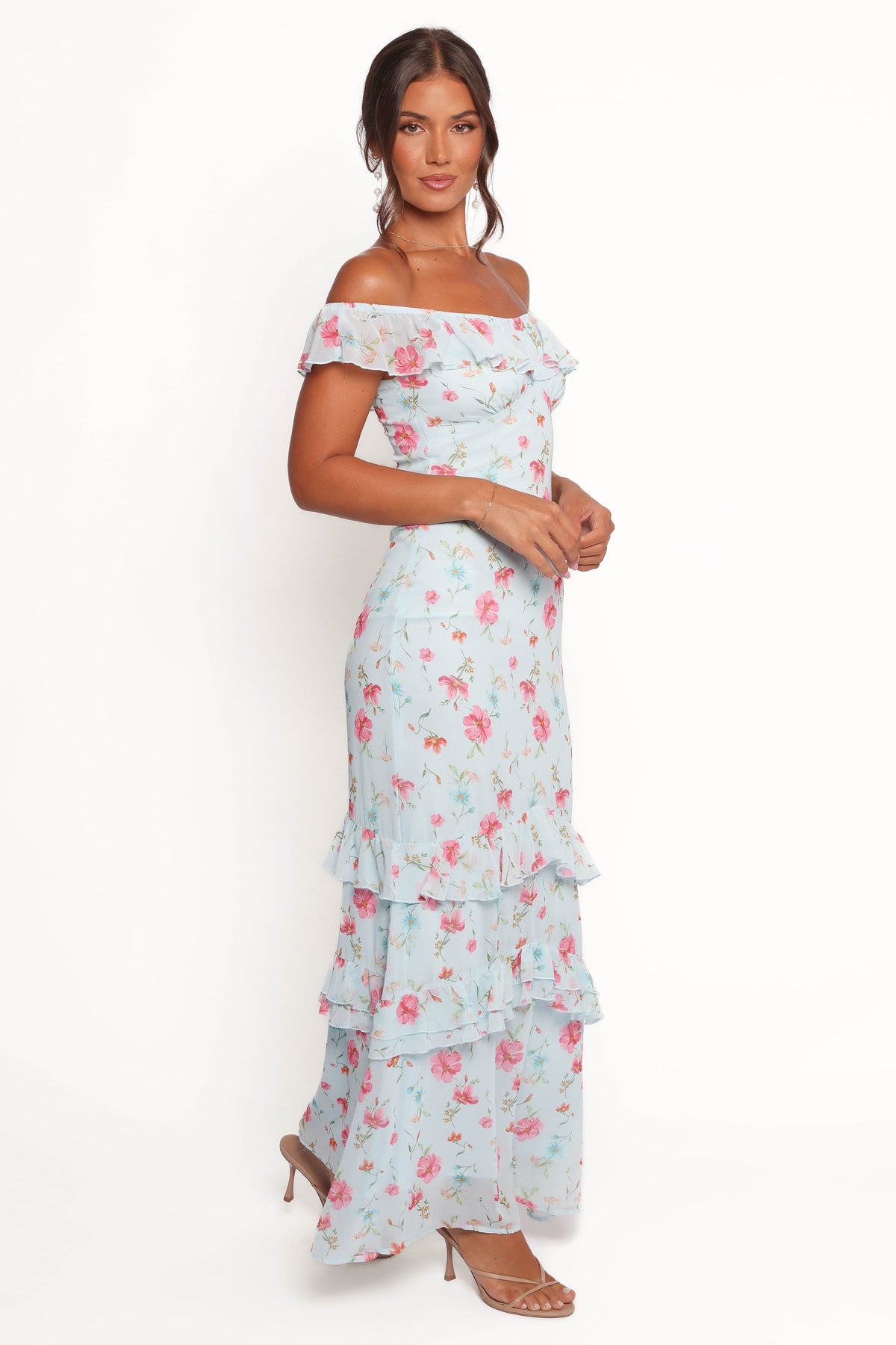 Irelynn Maxi Dress - Blue Floral