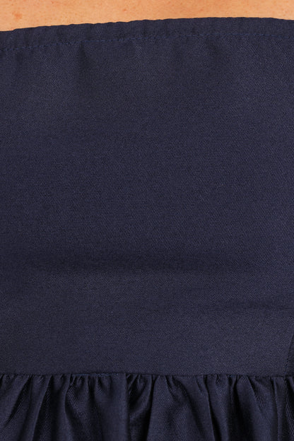 Isla Midi Dress - Navy