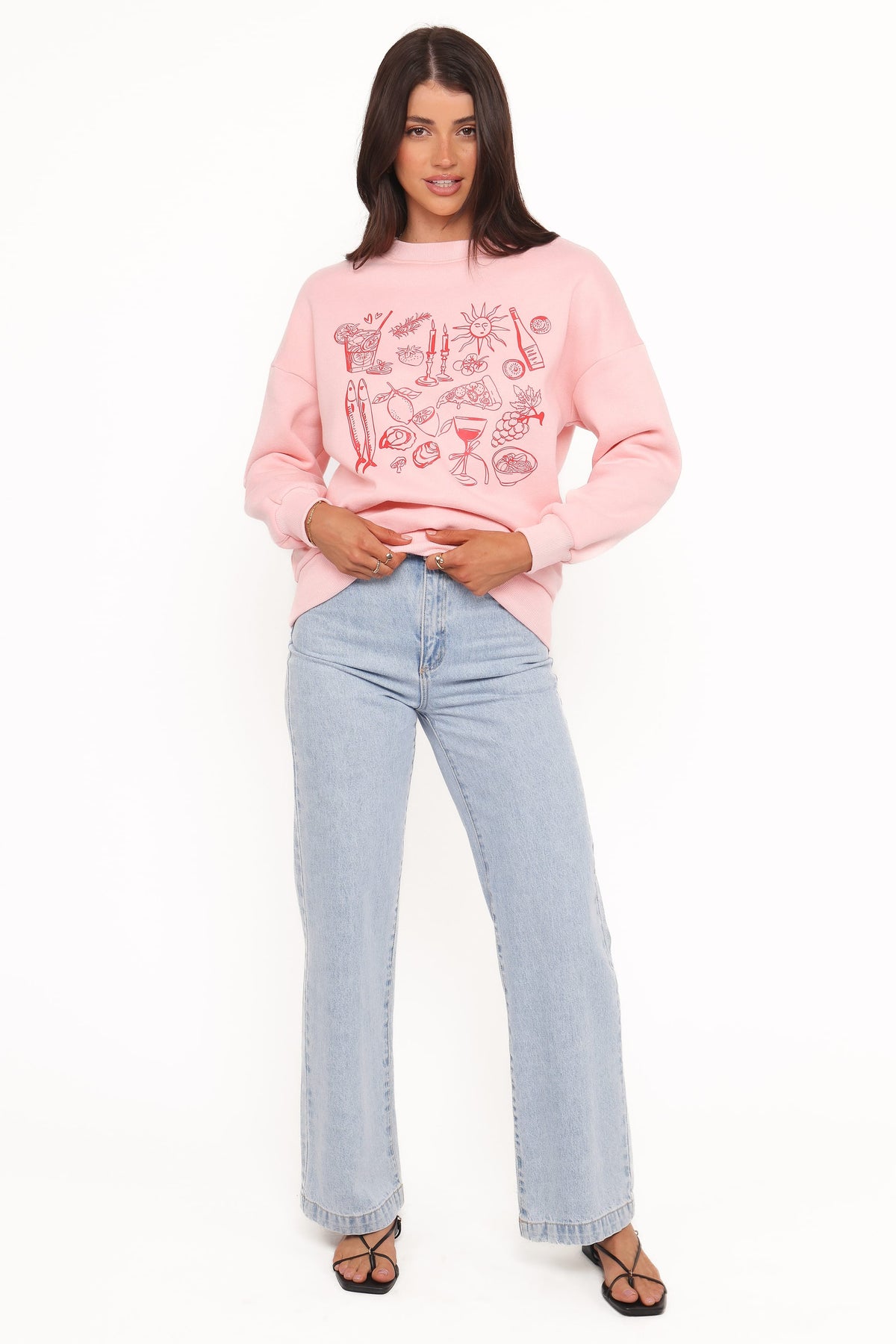 Hannah Sweatshirt - Pink