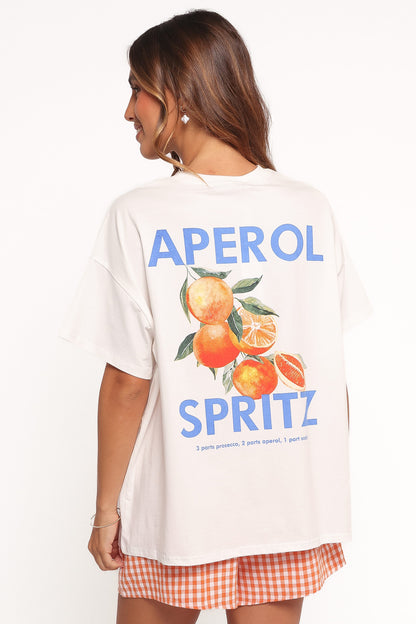 Emilia Short Set - Aperol Orange