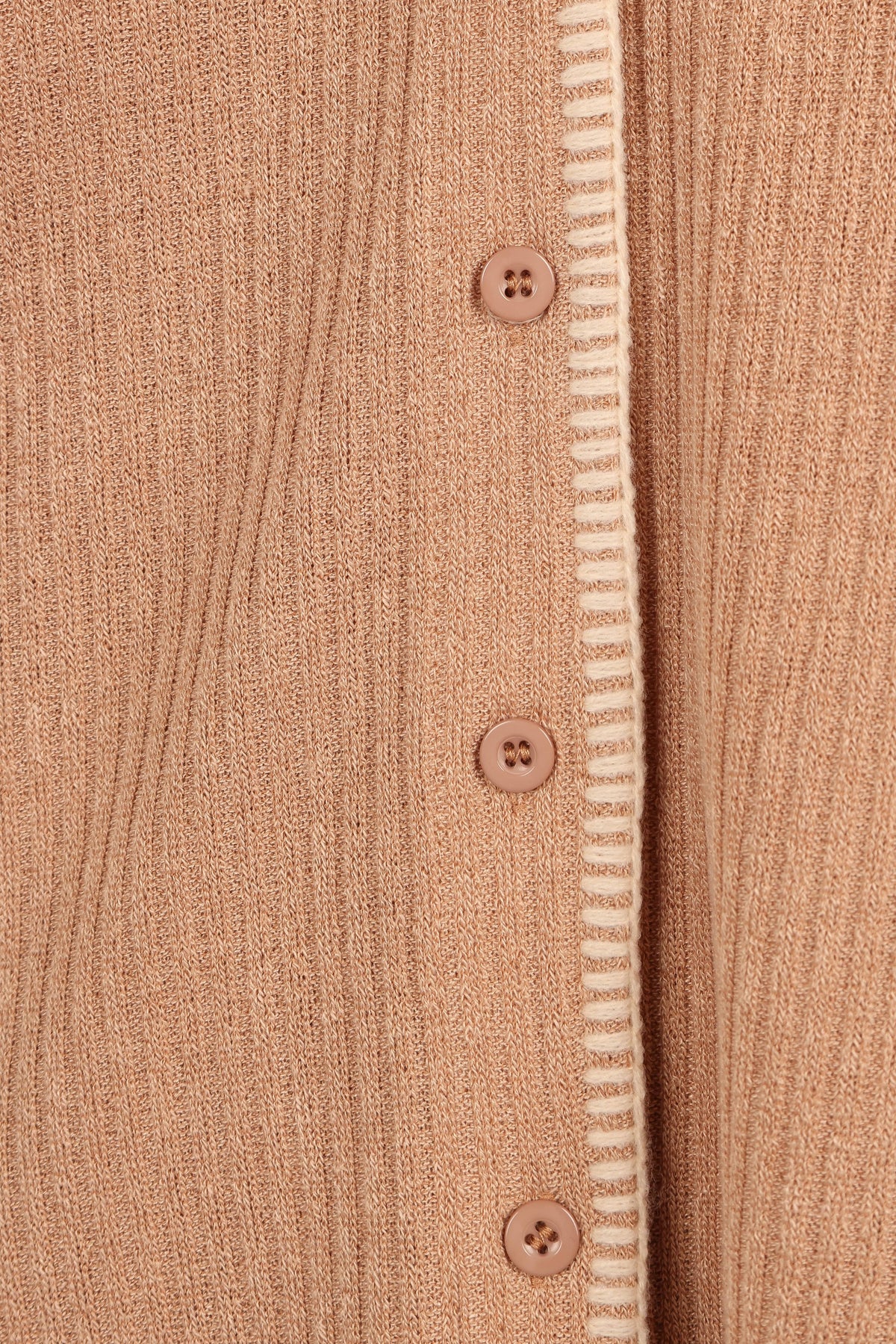 Essen Knit Short Set - Mocha Cream