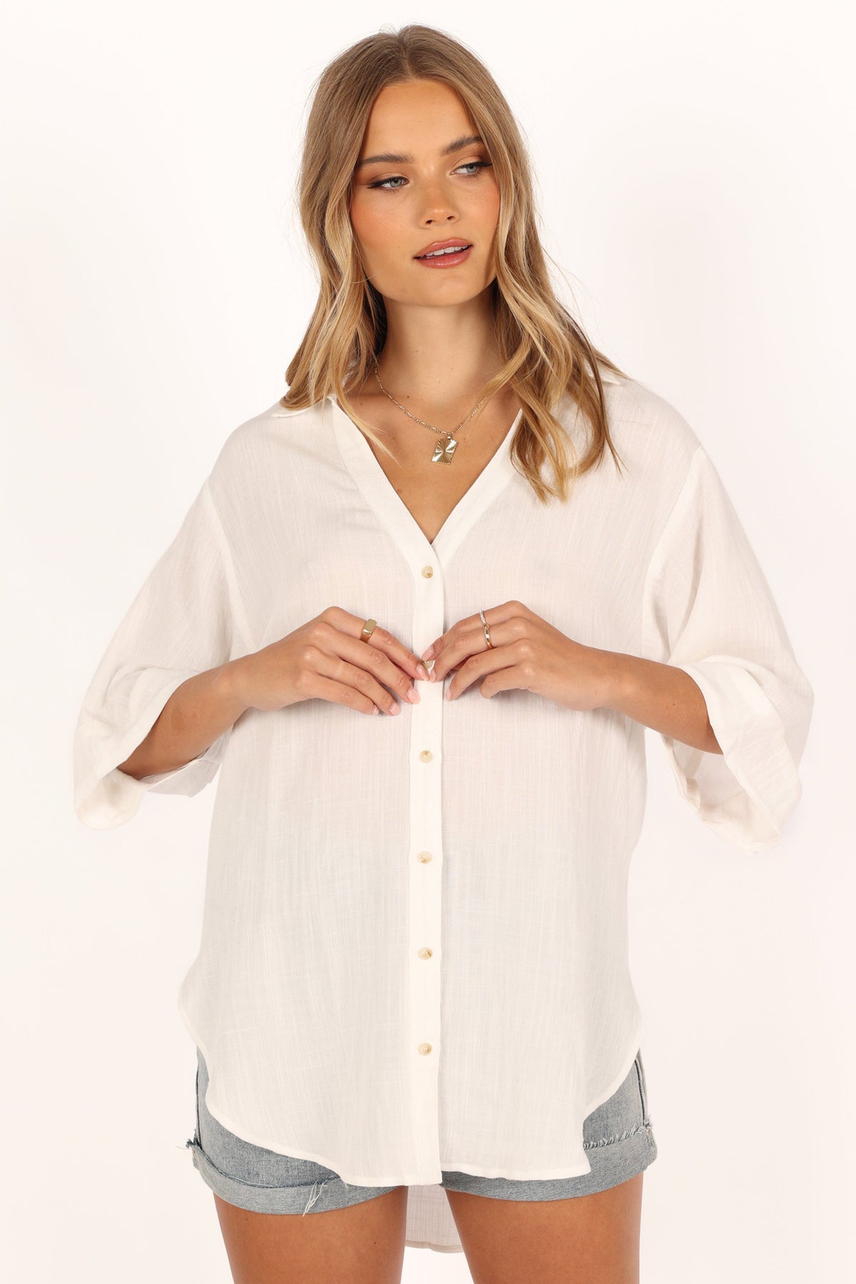 Gaia Shirt - Ivory
