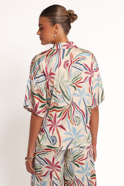 Illoura Short Sleeve Shirt - Tahitian Tide