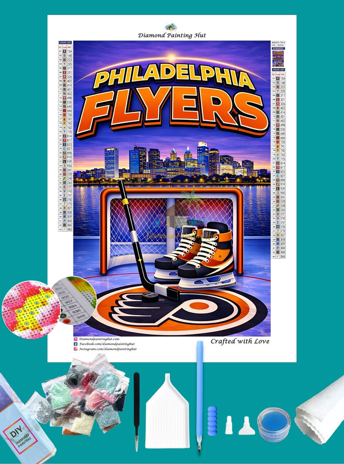 Philadelphia NHL Skyline Diamond Painting