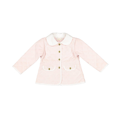 Pink Classic Quilted Jacket