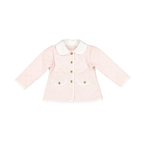 Pink Classic Quilted Jacket