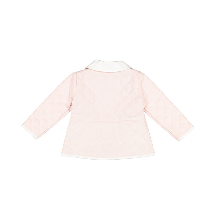 Pink Classic Quilted Jacket