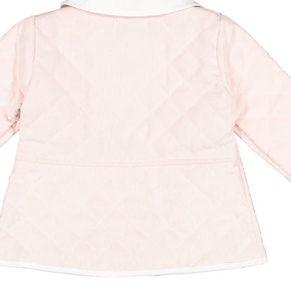 Pink Classic Quilted Jacket
