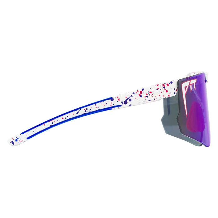 Pit Viper The Merika Flip-Offs HDPV Polarized Blue Sunglasses