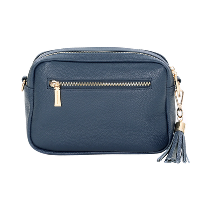 Pom Pom London City Duo Bag Nordic Blue