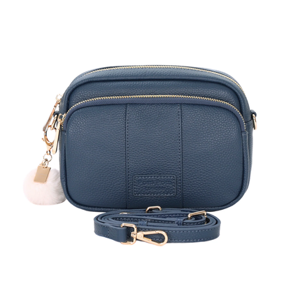 Pom Pom London Original Bag Nordic Blue
