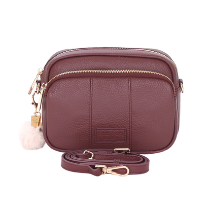 Pom Pom Original Bag Deep Burgundy
