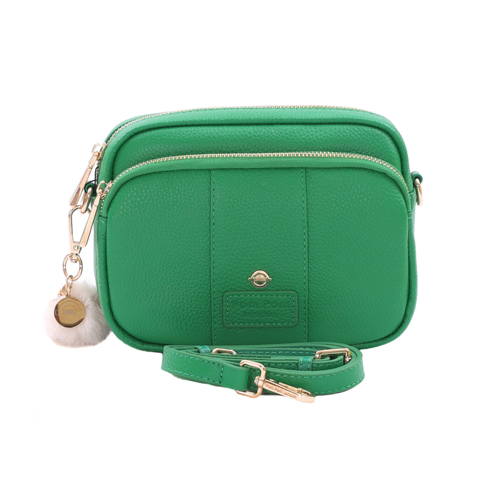 Pom Pom Original Bag with Special Keyring and Dust Bag District Line Green
