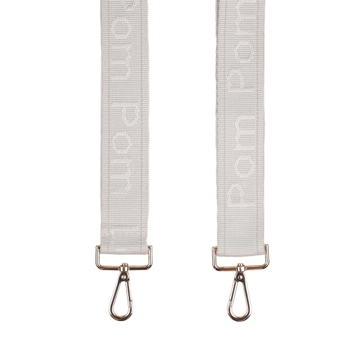 Pom Pom Strap Logo Stone
