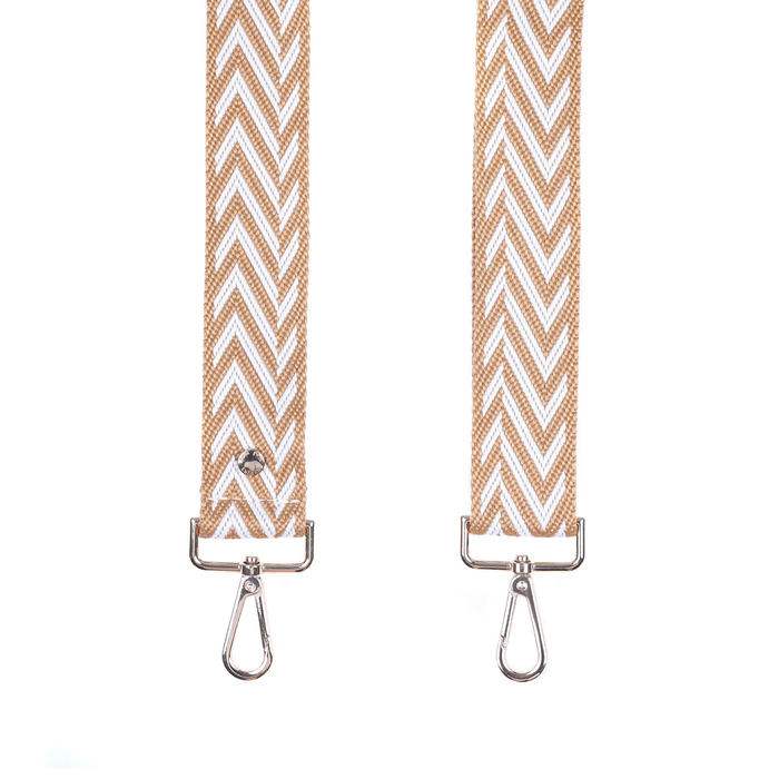 Pom Pom Strap Maple Zig Zag