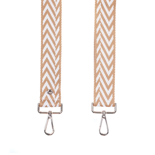 Pom Pom Strap Maple Zig Zag