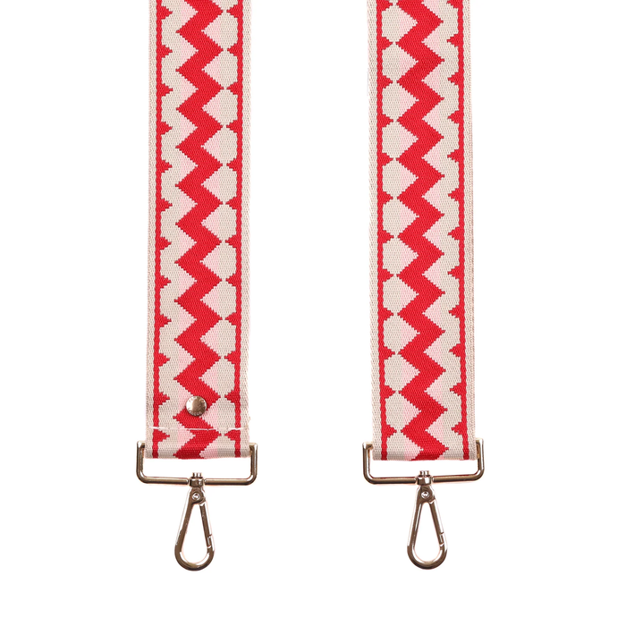 Pom Pom Strap Red Viper