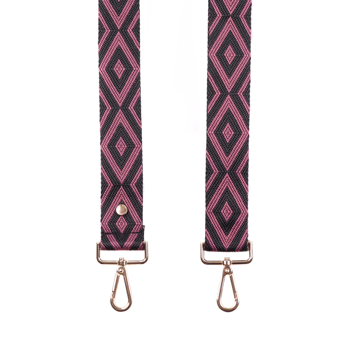 Pom Pom Strap Violet Fig Diamond