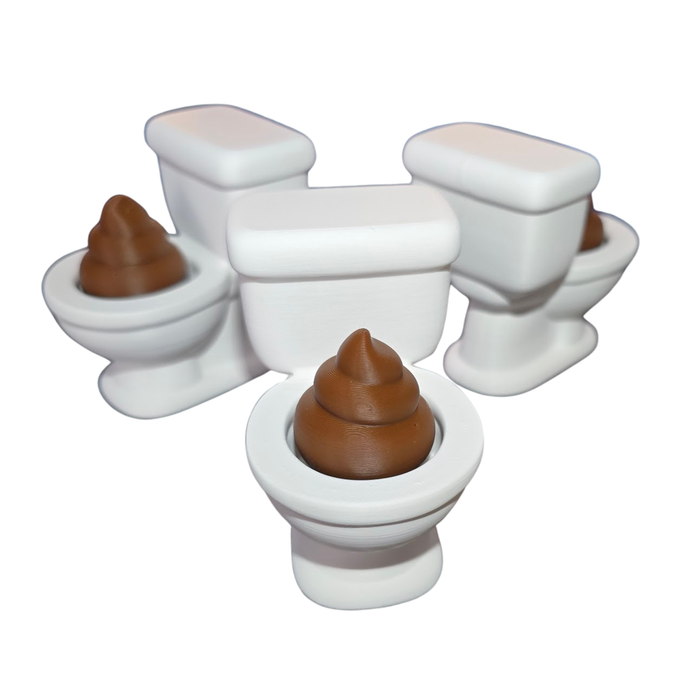 Poop Clicker Toilet Toy