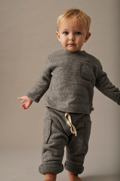 Porto Baby Pants in Grey