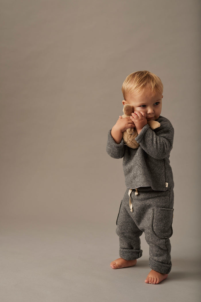 Porto Baby Pants in Grey