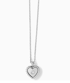 Pretty Tough Bold Heart Petite Heart Necklace