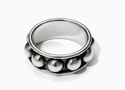Pretty Tough Stud Ring Silver 7