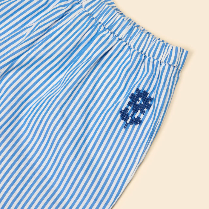 Priscilla Pant in Lakeside Stripe