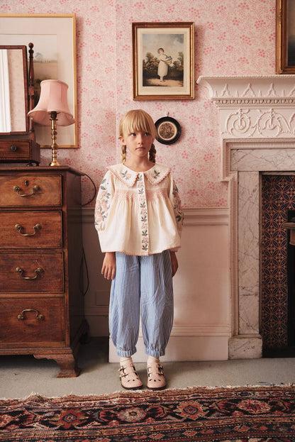 Priscilla Pant in Lakeside Stripe