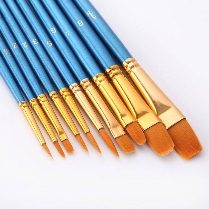 Pro-Quality Paint by Numbers Brushes - Accessory for Paint By Numbers | Paint with Number
