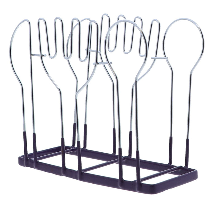 purple napkin holder