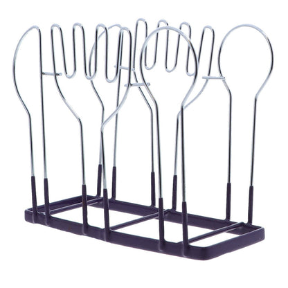 purple napkin holder