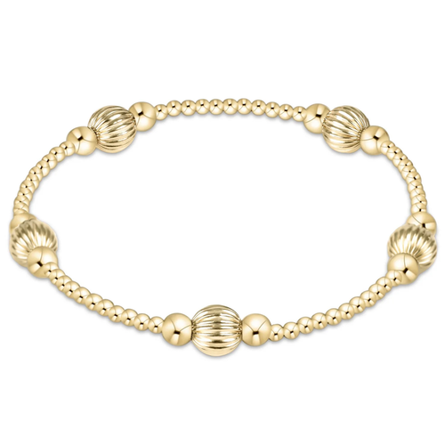Purpose Dignity 6mm Bead Bracelet Gold