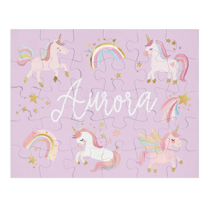 Kids Personalized 30 Piece Puzzle | Rainbow Magic