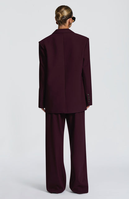 Reece Blazer - Plum