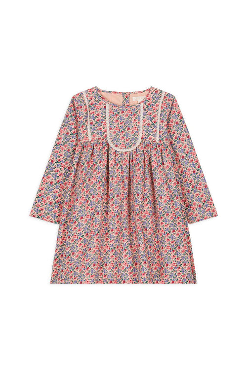 Roulotta Dress in Blush Floral World