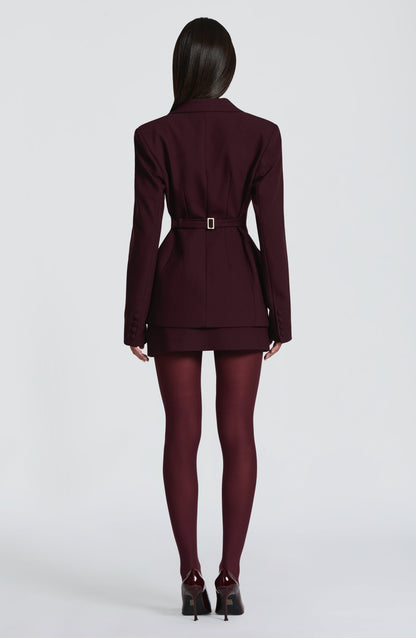Rowena Blazer - Plum