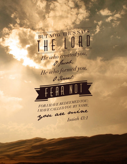 Isaiah 43:1 / Clouds