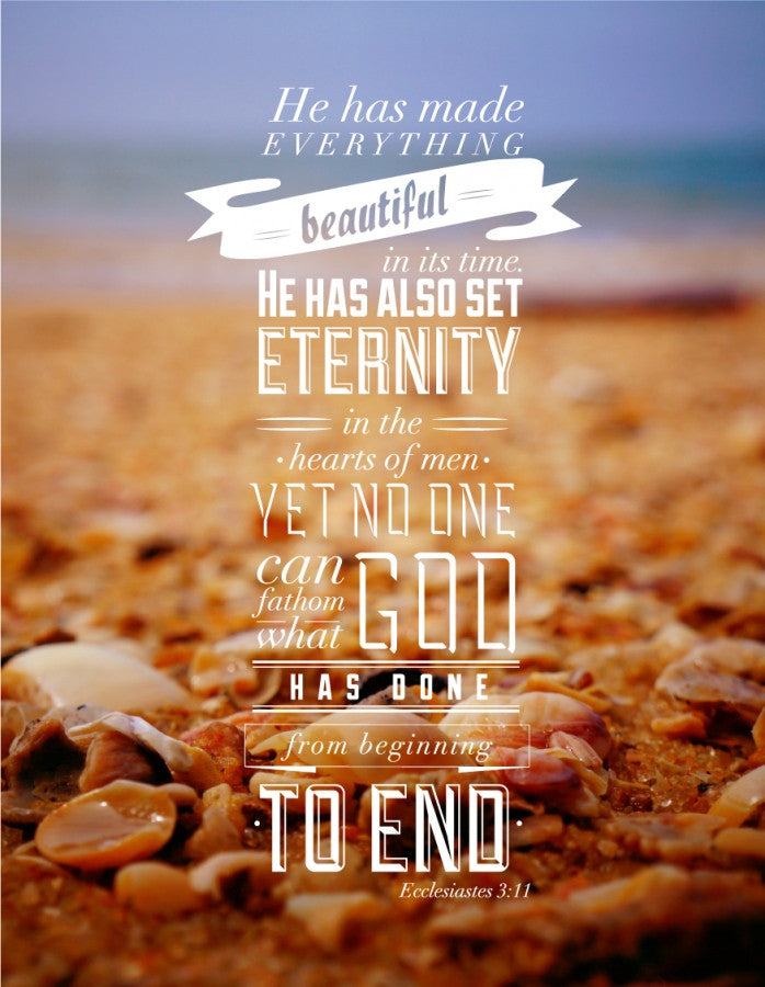 Ecclesiastes 3:11 / Seashore