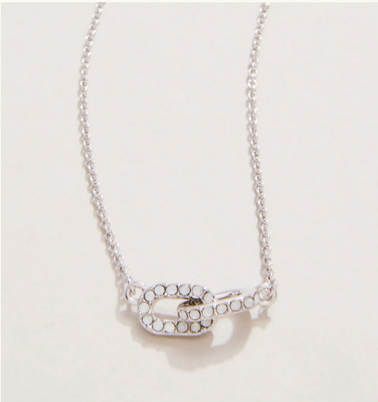 Sea La Vie Necklace 18'' Forever Friends /Links Silver