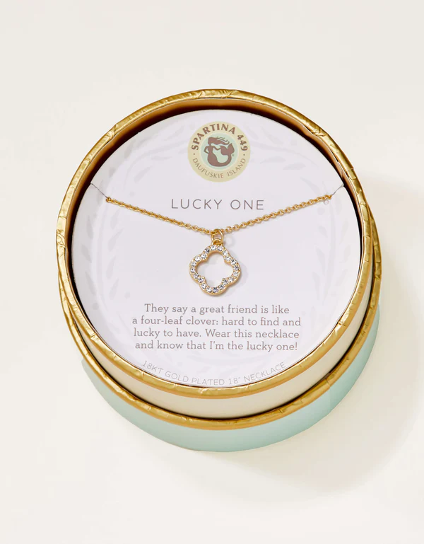 Sea La Vie Necklace 18'' Lucky One/Quatrefoil