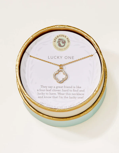 Sea La Vie Necklace 18'' Lucky One/Quatrefoil