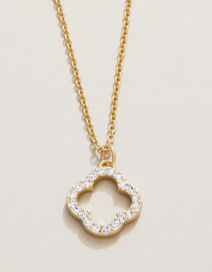 Sea La Vie Necklace 18'' Lucky One/Quatrefoil