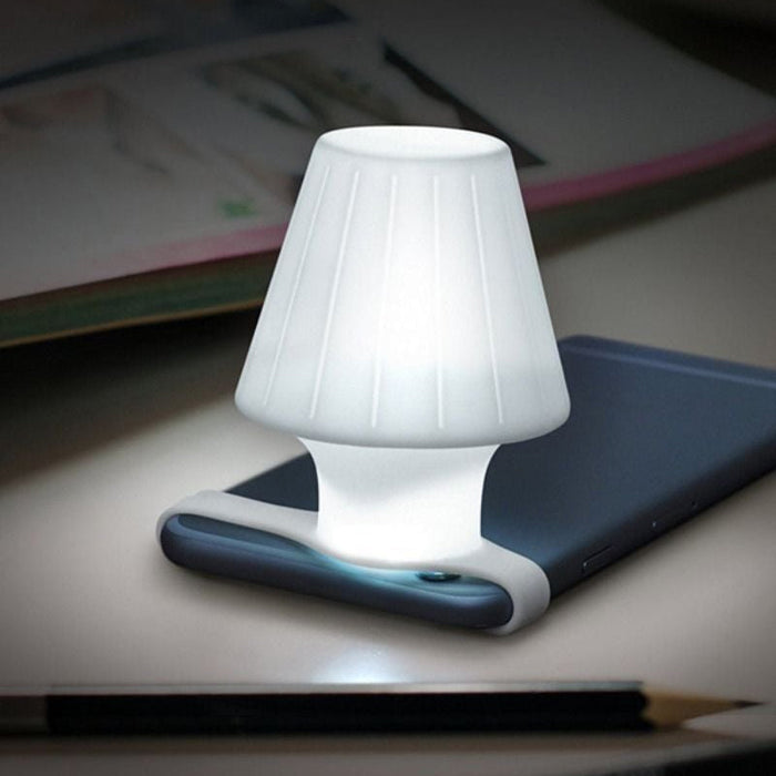Silicone mobile phone lampshade