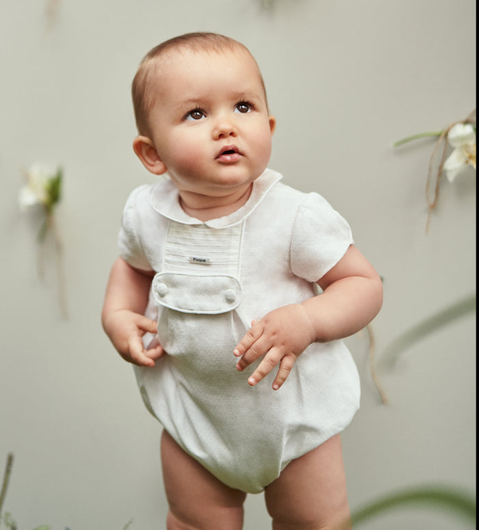 Simone Ivory Romper