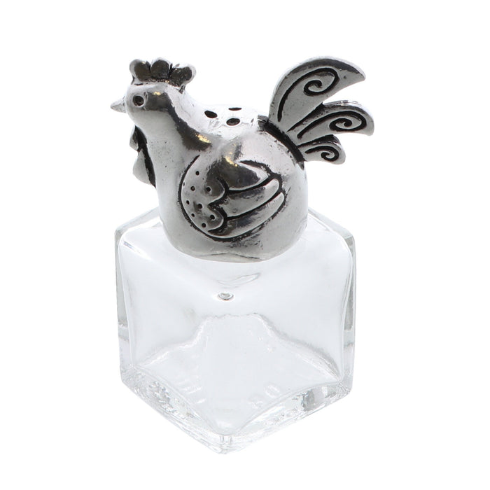 mini glass salt shaker
