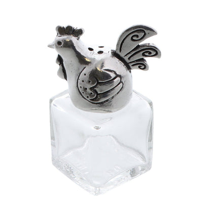 mini glass salt shaker