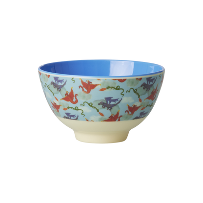 Small Bowl with Dragon Print