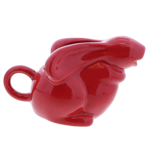 small red rabbit pitcher